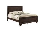 204391Q Kauffman Wood Queen Panel Bed Dark Cocoa
