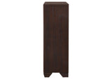 204395 Kauffman 5-drawer Bedroom Chest Dark Cocoa