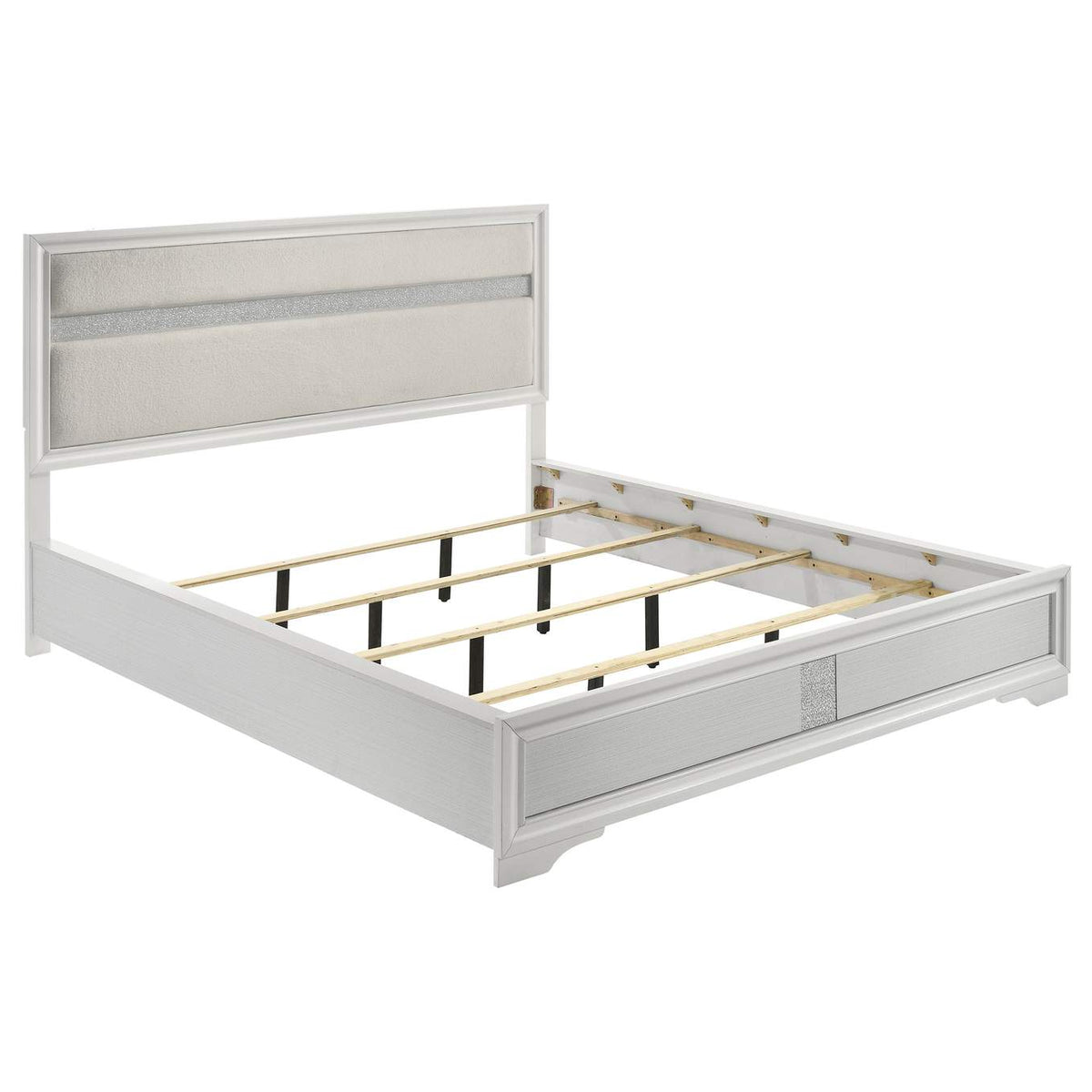 205110KW-S4 Miranda 4-piece California King Bedroom Set White