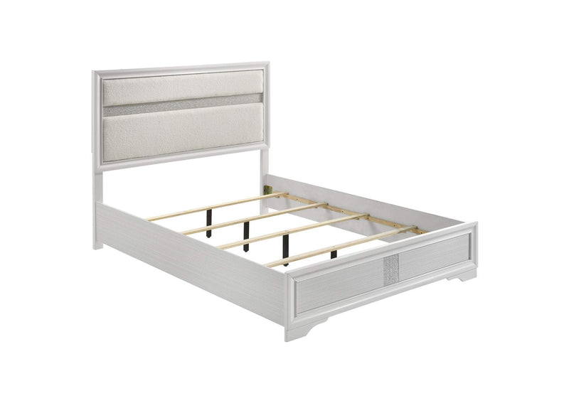 205110Q-S4 Miranda 4-piece Queen Bedroom Set White