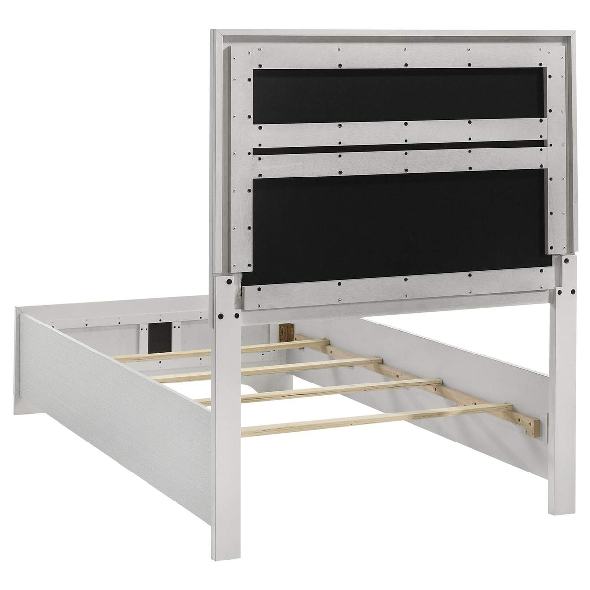 205110T-S4 Miranda 4-piece Twin Bedroom Set White