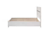 205111F Miranda 51-inch Wood Full Storage Panel Bed White