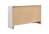 205111KW-S4 Miranda 4-piece California King Bedroom Set White