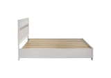 205111KW Miranda 51-inch Wood California King Storage Panel Bed White