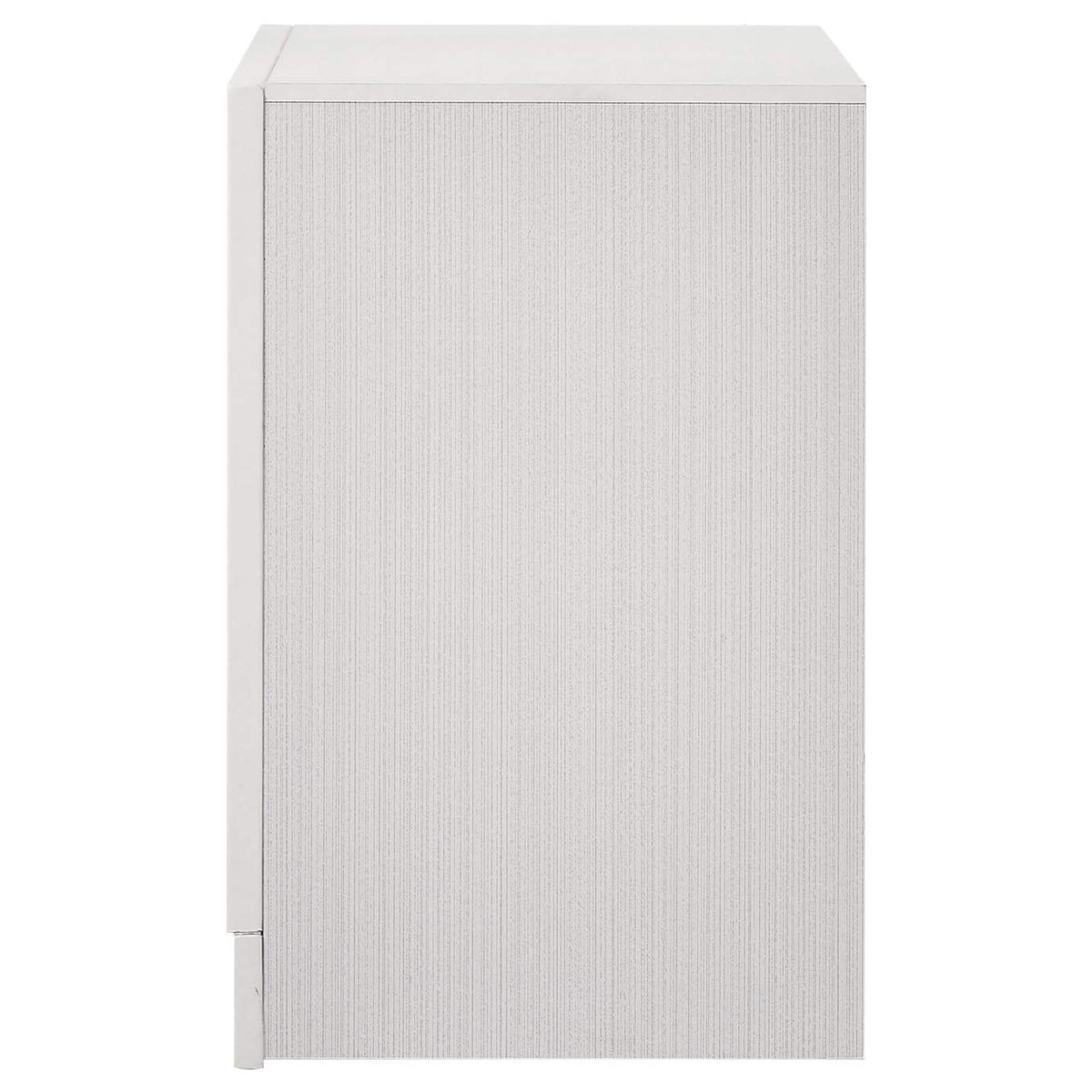 205112 Miranda 3-drawer Nightstand Bedside Table White