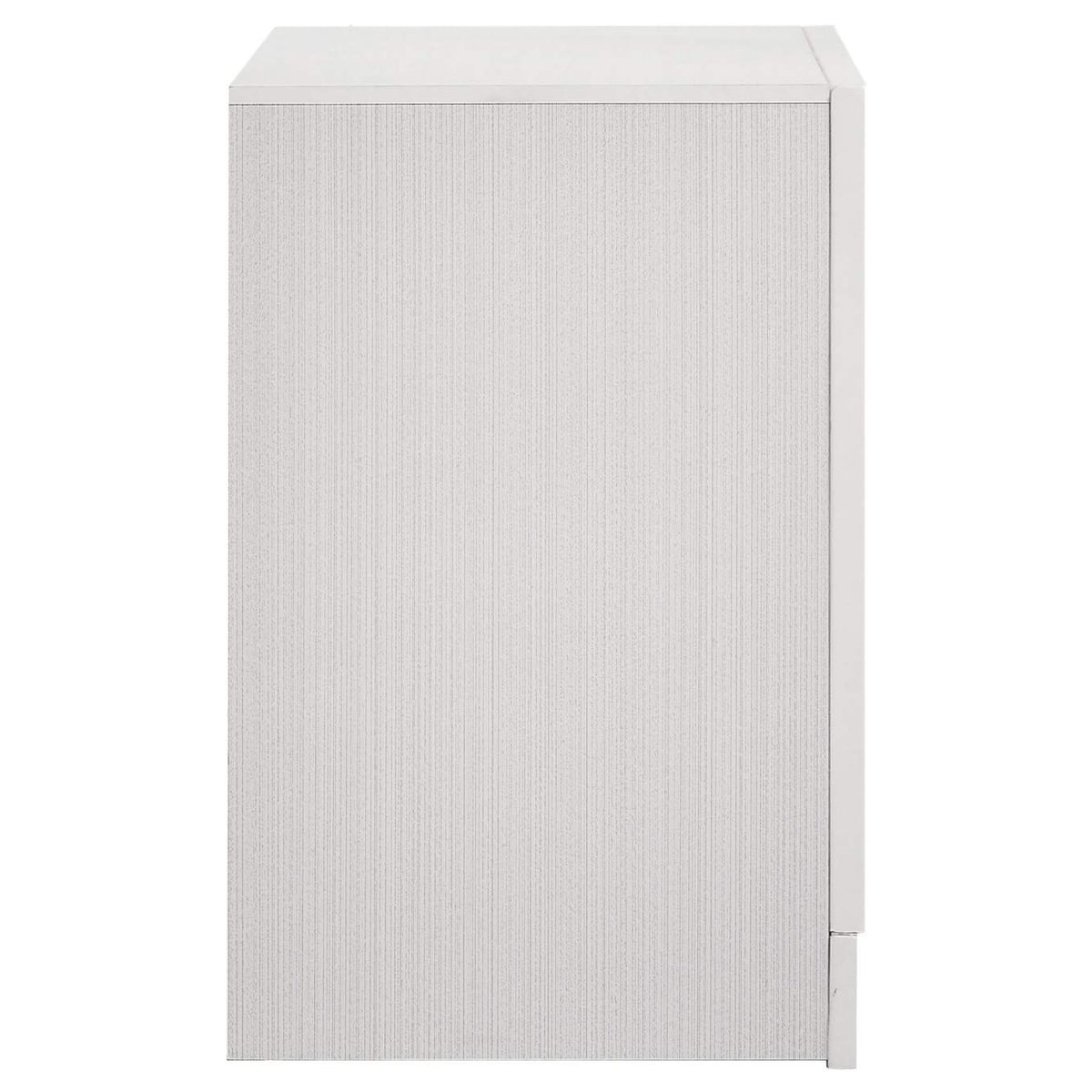 205112 Miranda 3-drawer Nightstand Bedside Table White