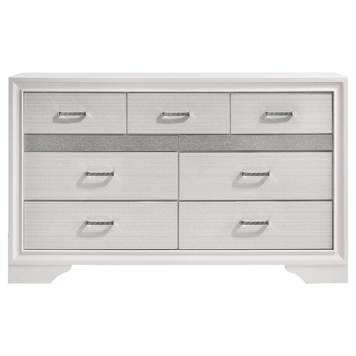 205113 Miranda 9-drawer Dresser White
