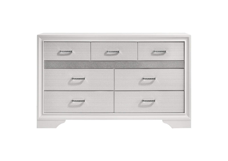 205113 Miranda 9-drawer Dresser White