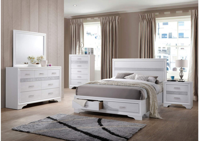 205113 Miranda 9-drawer Dresser White