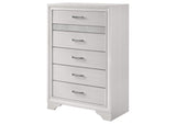 205115 Miranda 6-drawer Bedroom Chest White