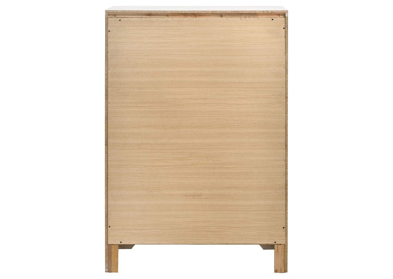 205115 Miranda 6-drawer Bedroom Chest White