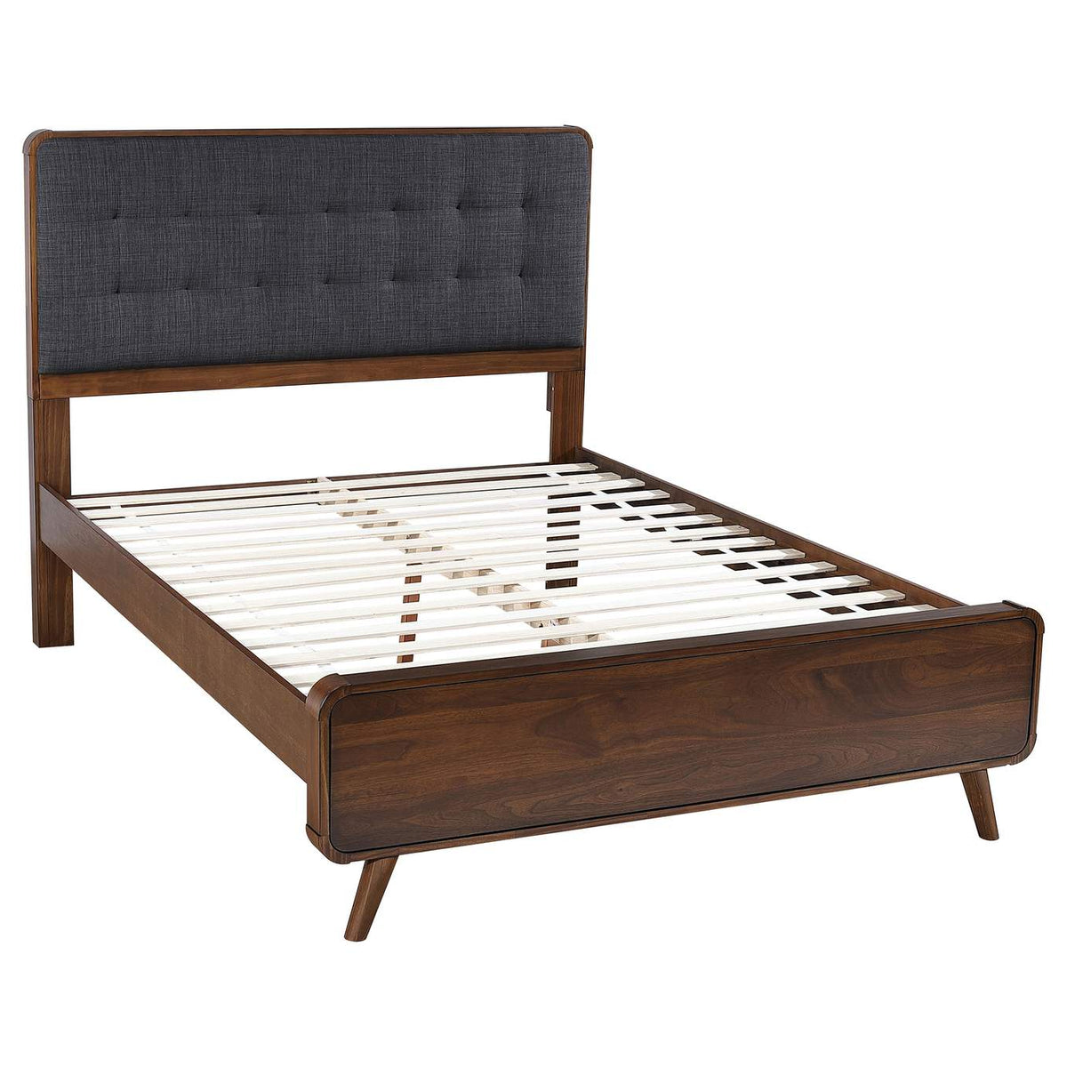205131F-S4 Robyn 4-piece Full Bedroom Set Dark Walnut