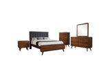 205131KE-S5 Robyn 5-piece Eastern King Bedroom Set Dark Walnut