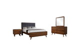 205131KW-S4 Robyn 4-piece California King Bedroom Set Dark Walnut