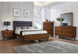 Robyn 5-piece California King Bedroom Set Dark Walnut