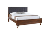 205131KW Robyn Wood California King Platform Bed Dark Walnut