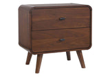 205131Q-S4 Robyn 4-piece Queen Bedroom Set Dark Walnut