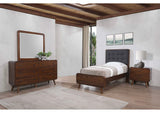 205131T-S4 Robyn 4-piece Twin Bedroom Set Dark Walnut