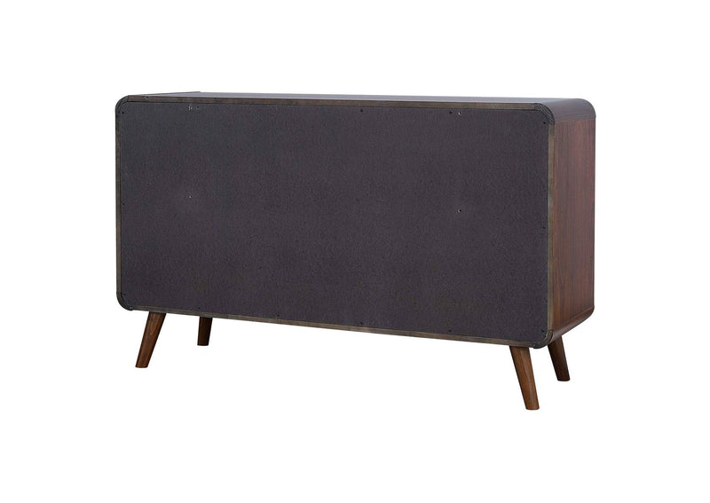 205133 Robyn 6-drawer Bedroom Dresser Dark Walnut