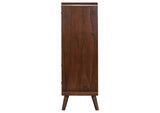 205135 Robyn 5-drawer Bedroom Chest of Drawers Dark Walnut