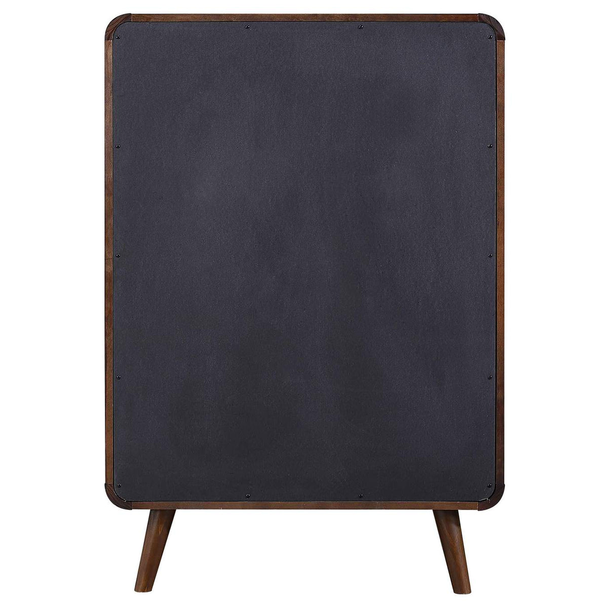 205135 Robyn 5-drawer Bedroom Chest of Drawers Dark Walnut