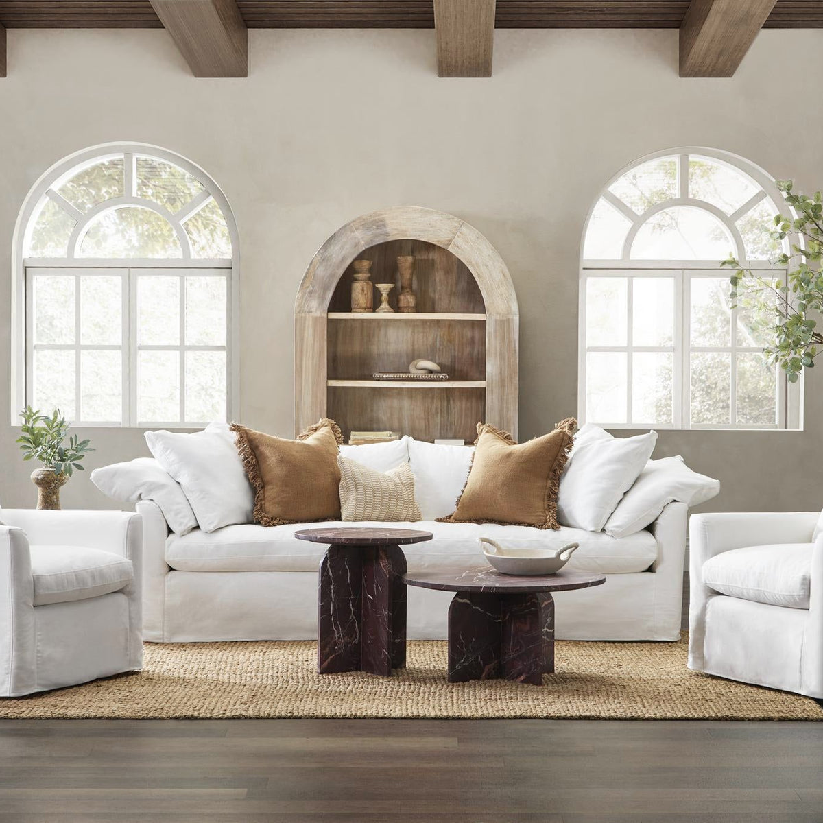 Alta - Arch Bookcase