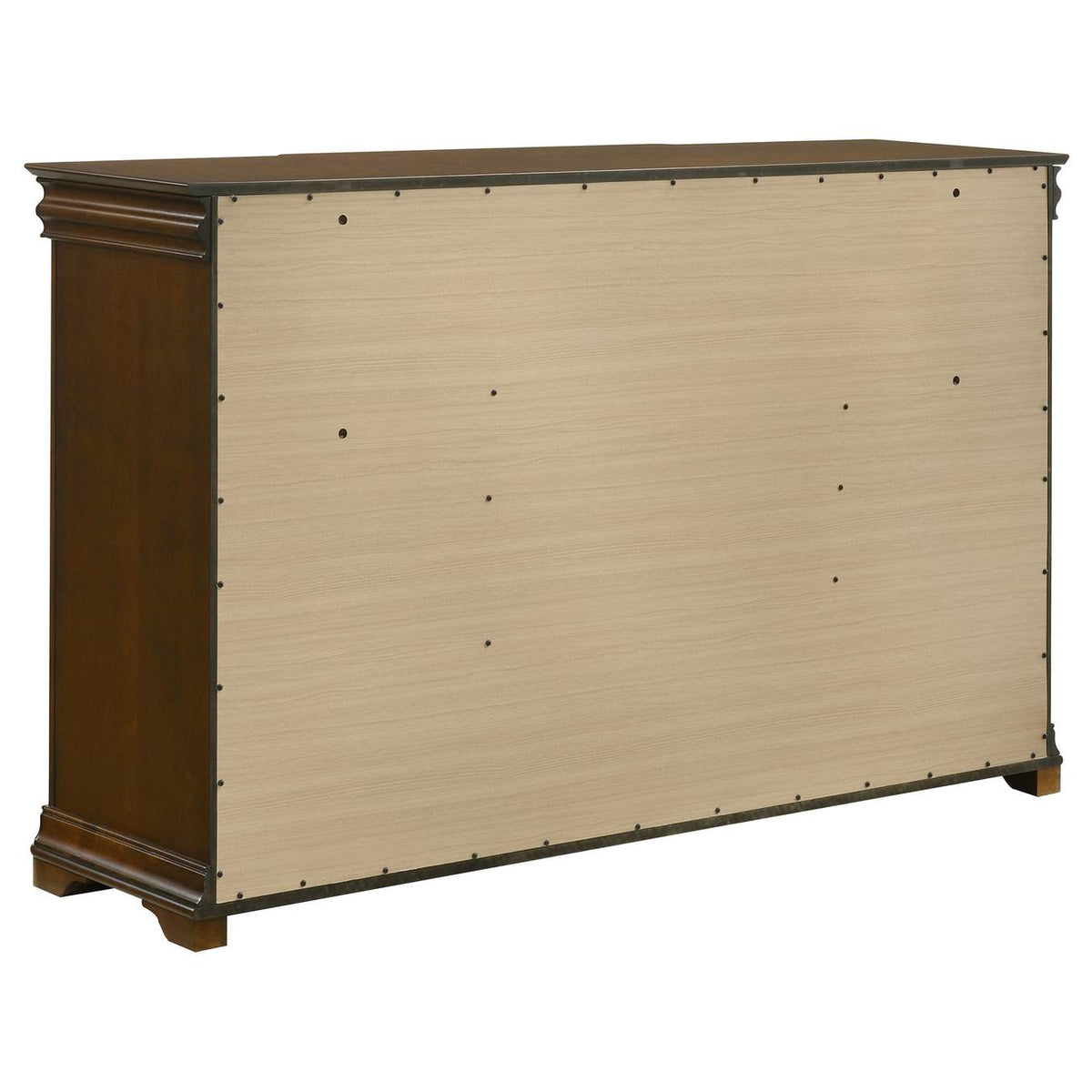 205301KE-S4 Garland 4-piece Eastern King Bedroom Set Brown Cherry