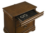 205301KE-S4 Garland 4-piece Eastern King Bedroom Set Brown Cherry