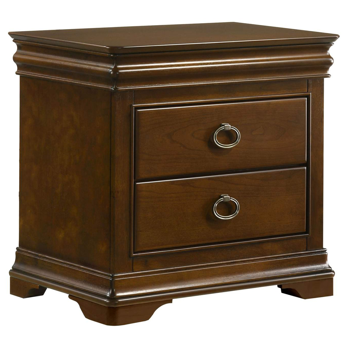 205301KE-S5 Garland 5-piece Eastern King Bedroom Set Brown Cherry