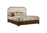 205301KE Garland 58-inch Eastern King Panel Bed Cream Brown Cherry