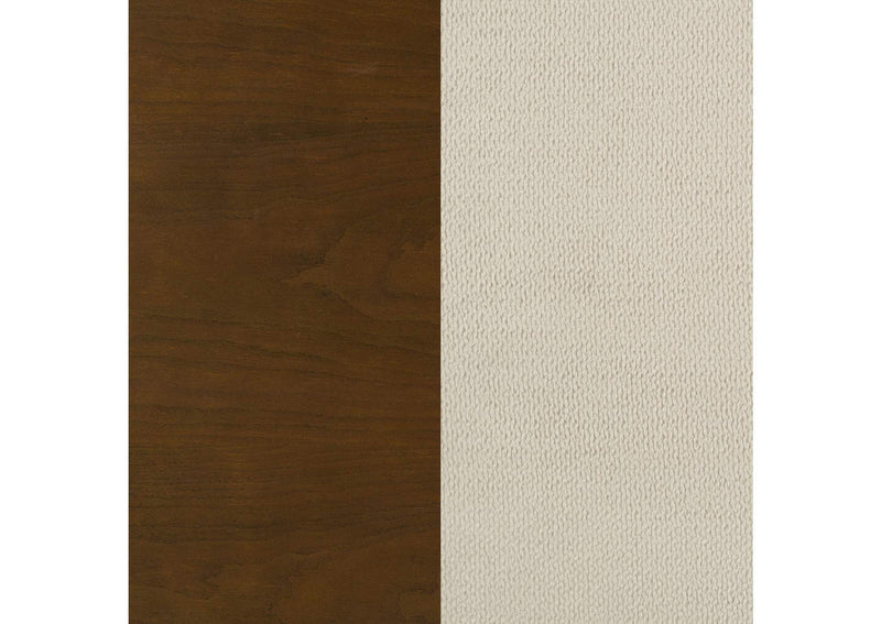 205301KE Garland 58-inch Eastern King Panel Bed Cream Brown Cherry