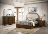 205301Q-S4 Garland 4-piece Queen Bedroom Set Brown Cherry