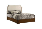 205301Q Garland 58-inch Queen Panel Bed Cream and Brown Cherry