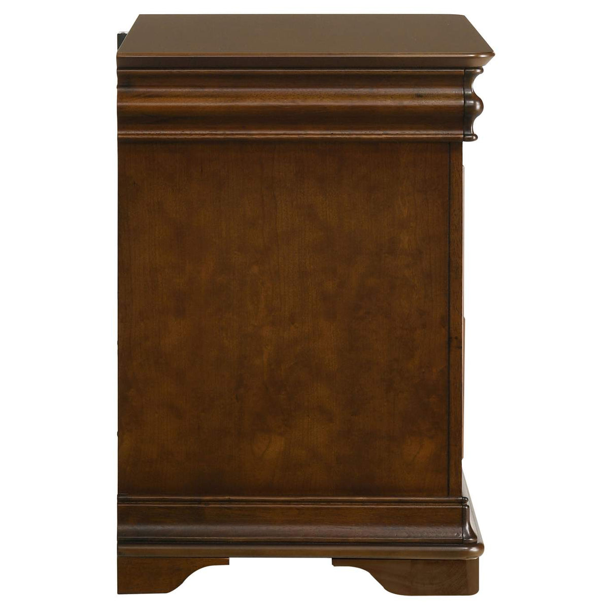 205302 Garland 2-drawer Nightstand Bedside Table Brown Cherry