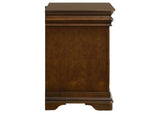 205302 Garland 2-drawer Nightstand Bedside Table Brown Cherry