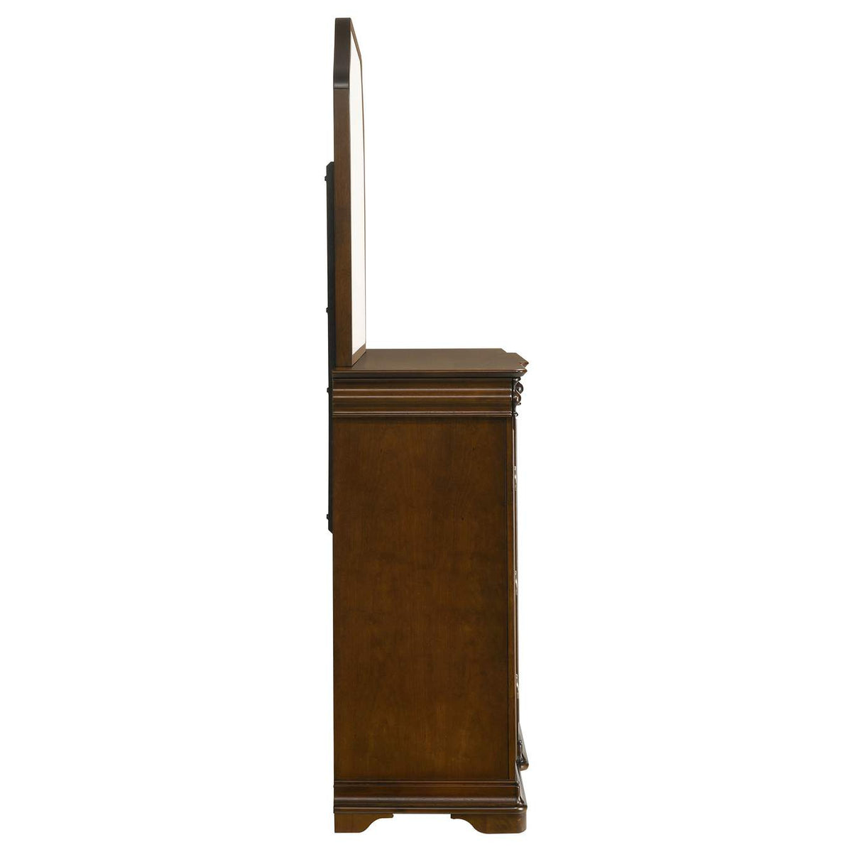 205303M Garland 9-drawer Bedroom Dresser with Mirror Brown Cherry