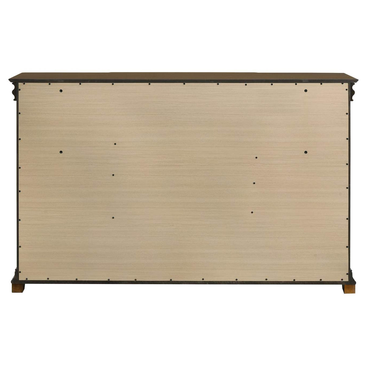 205303 Garland 9-drawer Bedroom Dresser Cabinet Brown Cherry