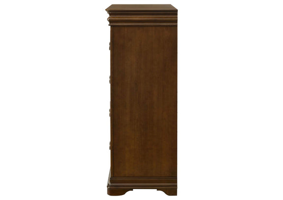 205305 Garland 4-drawer Bedroom Chest of Drawers Brown Cherry