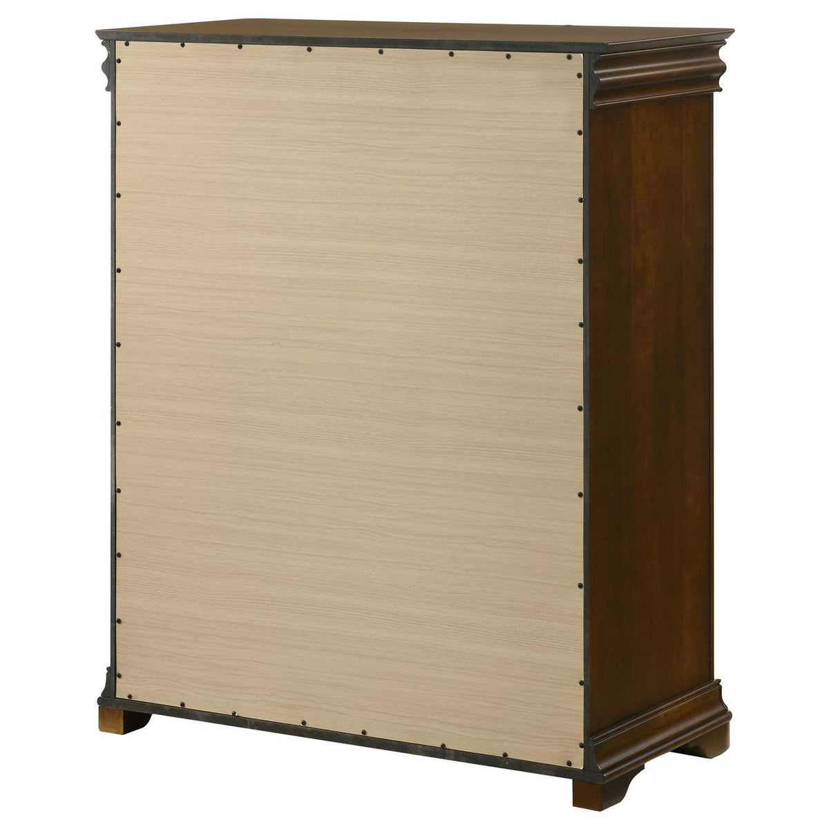 205305 Garland 4-drawer Bedroom Chest of Drawers Brown Cherry