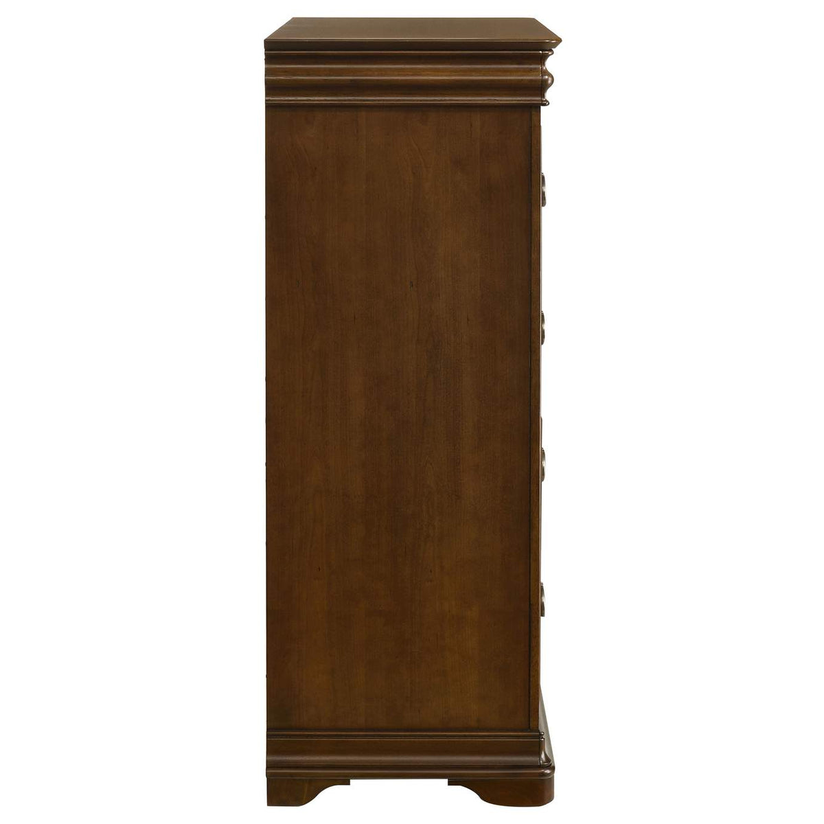 205305 Garland 4-drawer Bedroom Chest of Drawers Brown Cherry