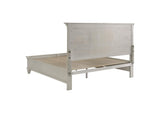 205330KE-S5 Franco 5-piece Eastern King Bedroom Set Distressed White