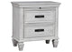 205332 Franco 2-drawer Nightstand Distressed White