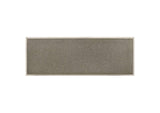 205337 Franco Fabric Upholstered Bench with Shelf Distressed White
