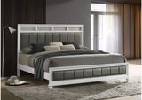 205891KE Barzini Wood Eastern King Panel Bed White