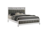 205891KE Barzini Wood Eastern King Panel Bed White