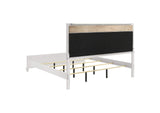 205891KE Barzini Wood Eastern King Panel Bed White