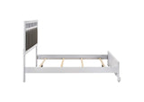 205891Q Barzini Wood Queen Panel Bed White