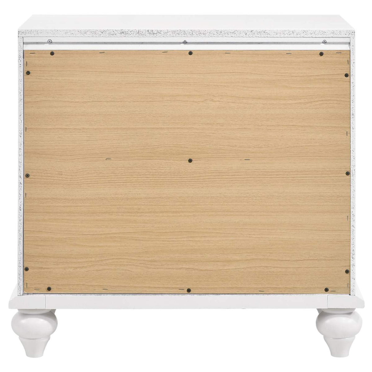 205892 Barzini 2-drawer Nightstand White