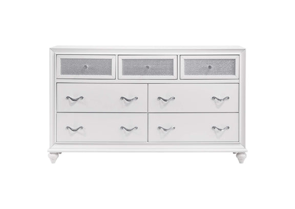 205893 Barzini 7-drawer Dresser White
