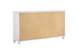 205893 Barzini 7-drawer Dresser White